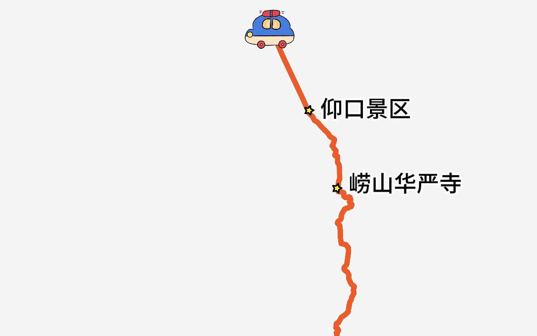 青岛崂山海滨自驾旅游路线哔哩哔哩bilibili