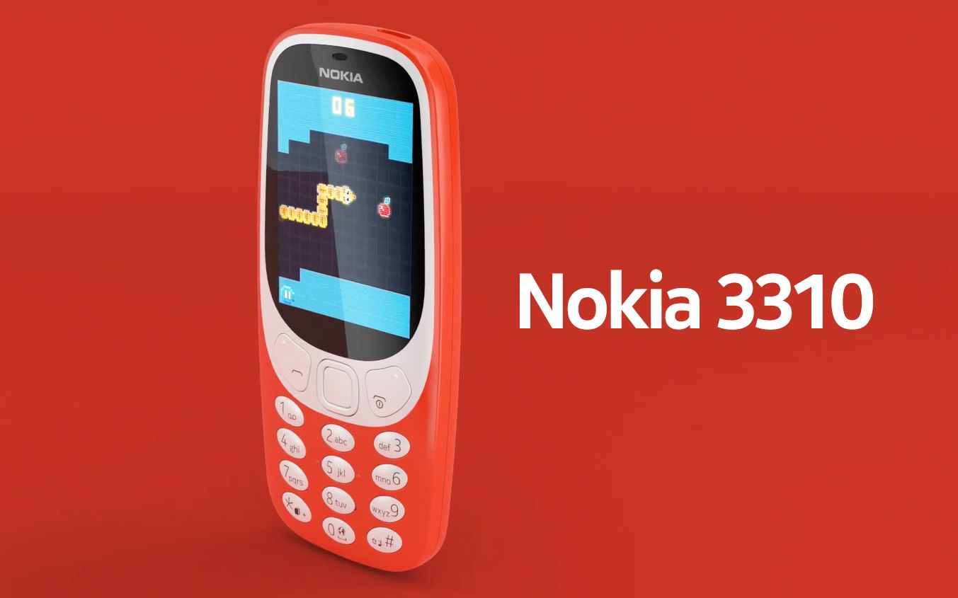 HMD Global 发布新款诺基亚 Nokia 3310 功能手机哔哩哔哩bilibili