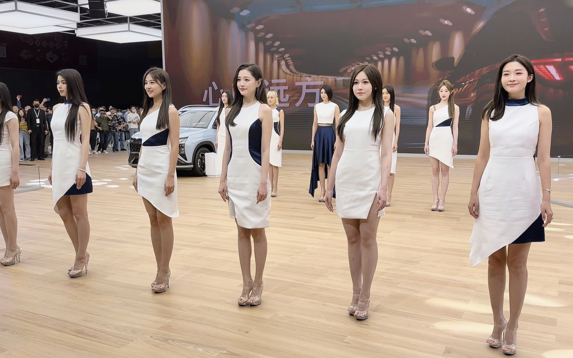 [vr 180 3d] 2023上海国际车展模特礼仪合集