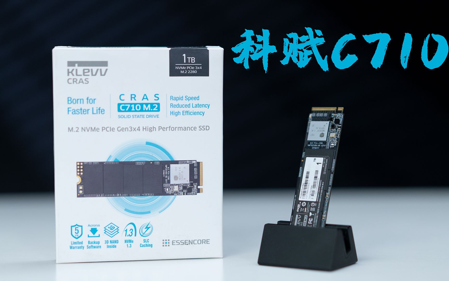 科赋CRAS C710 M.2 NVMe 1TB固态评测真实数据分享哔哩哔哩bilibili