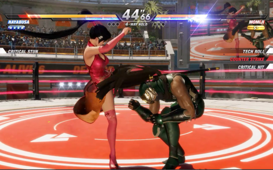 doa6天狗红叶隼龙vs隼龙