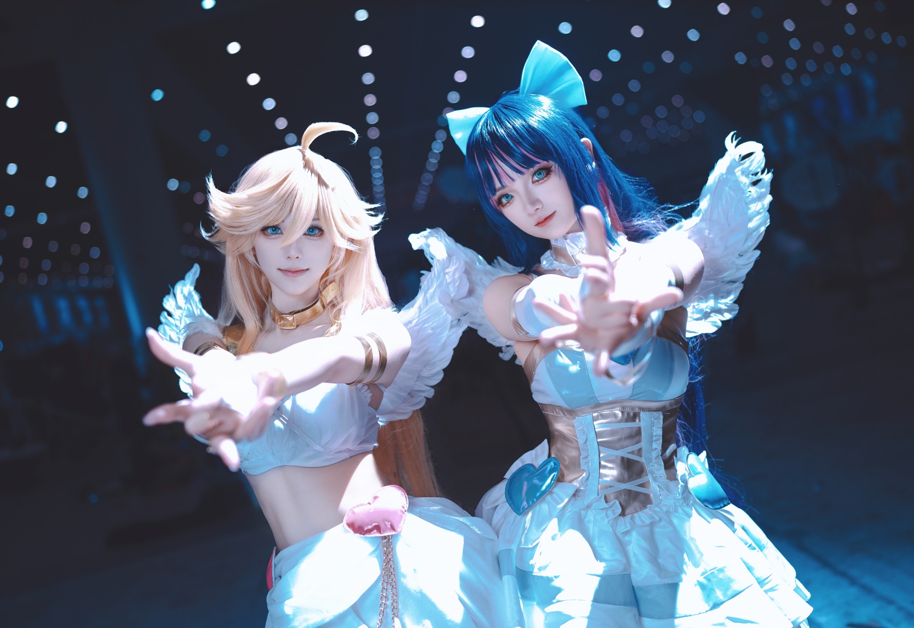 【吊带袜天使cos】准备好被天使净化了吗!