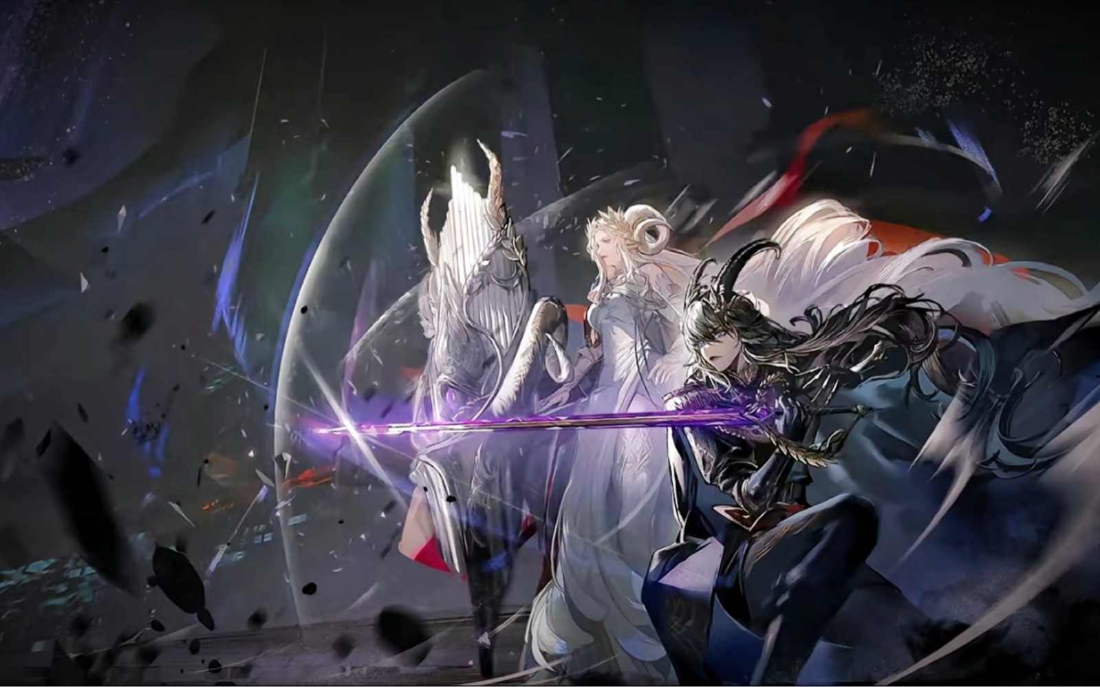 明日方舟双子女皇『赫琳玛特&伊维格娜德』