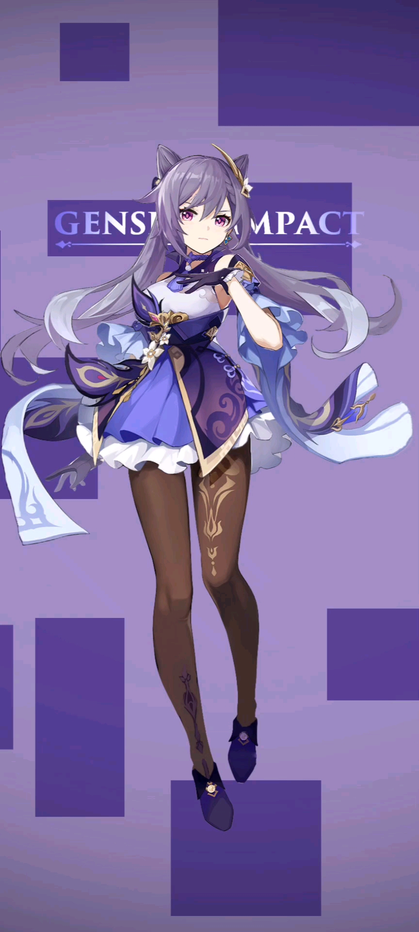 原神刻晴动态壁纸#原神游戏剪辑 #假日投稿大闯关