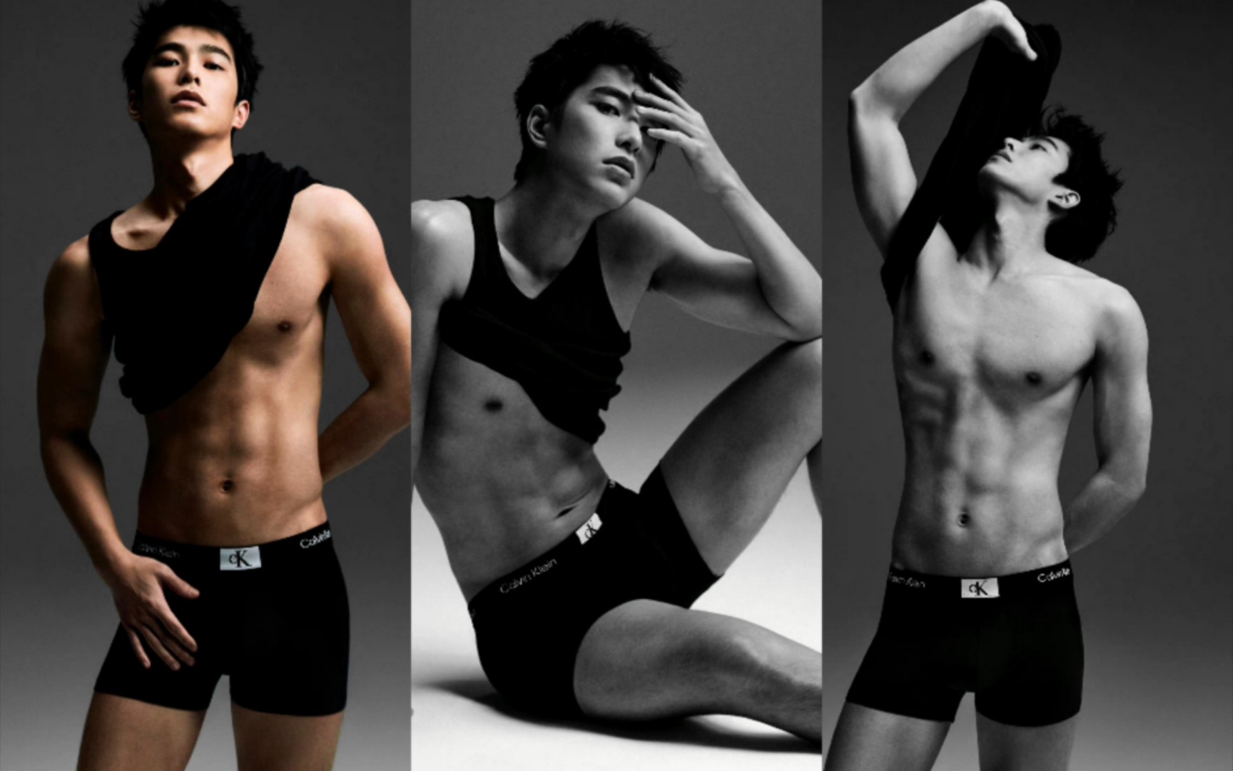 【曾敬骅】For Calvin Klein 很性感好瘦呀身材不错! 最近在看他主演的电视剧《不良执念清除师》挺好看的!哔哩哔哩bilibili