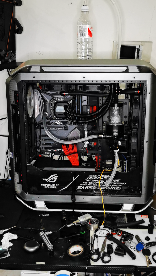 软管分体水冷终极换水维护方式!_哔哩哔哩_bilibili