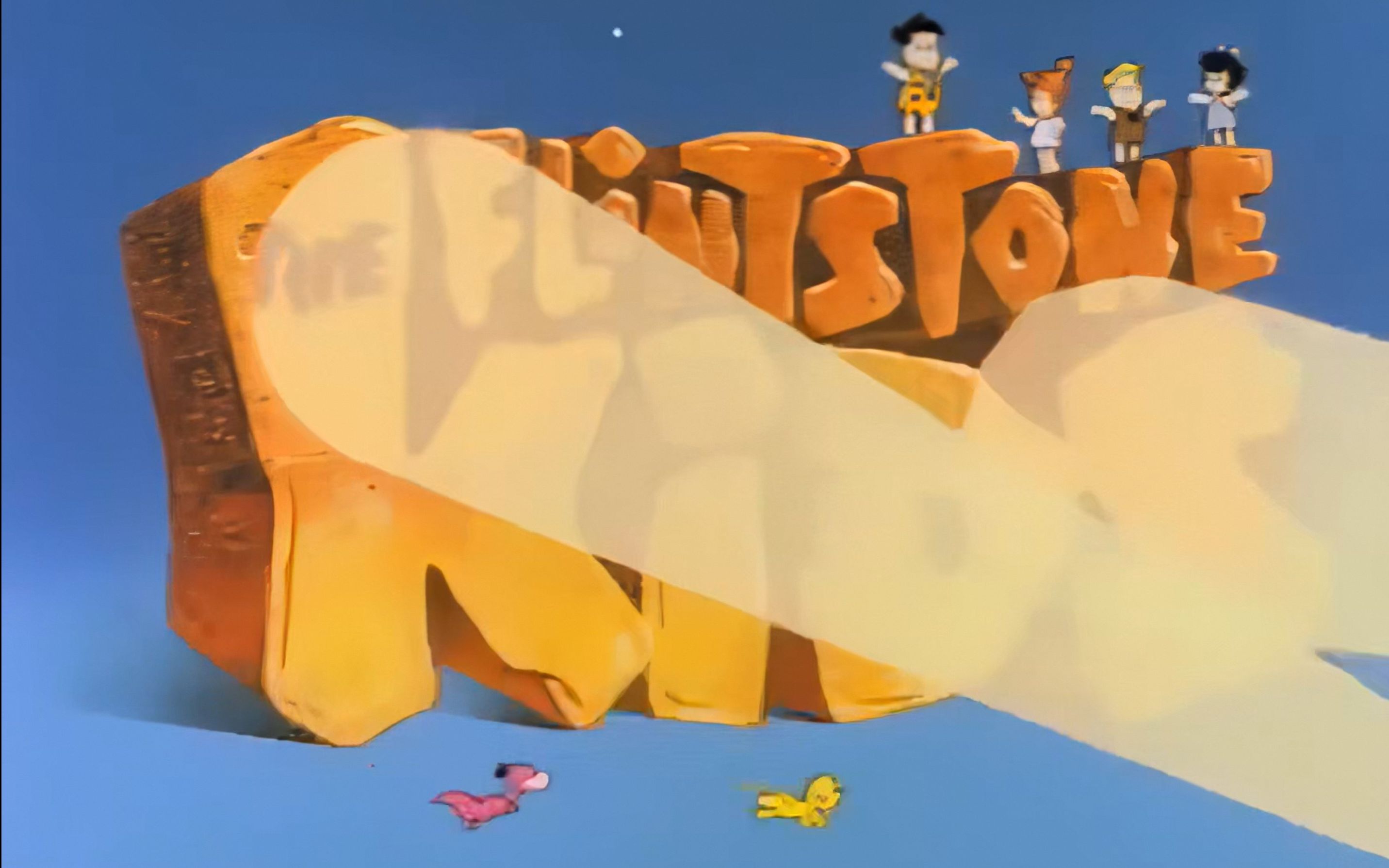 ai修复 摩登原始人 the flintstone kids op&ed