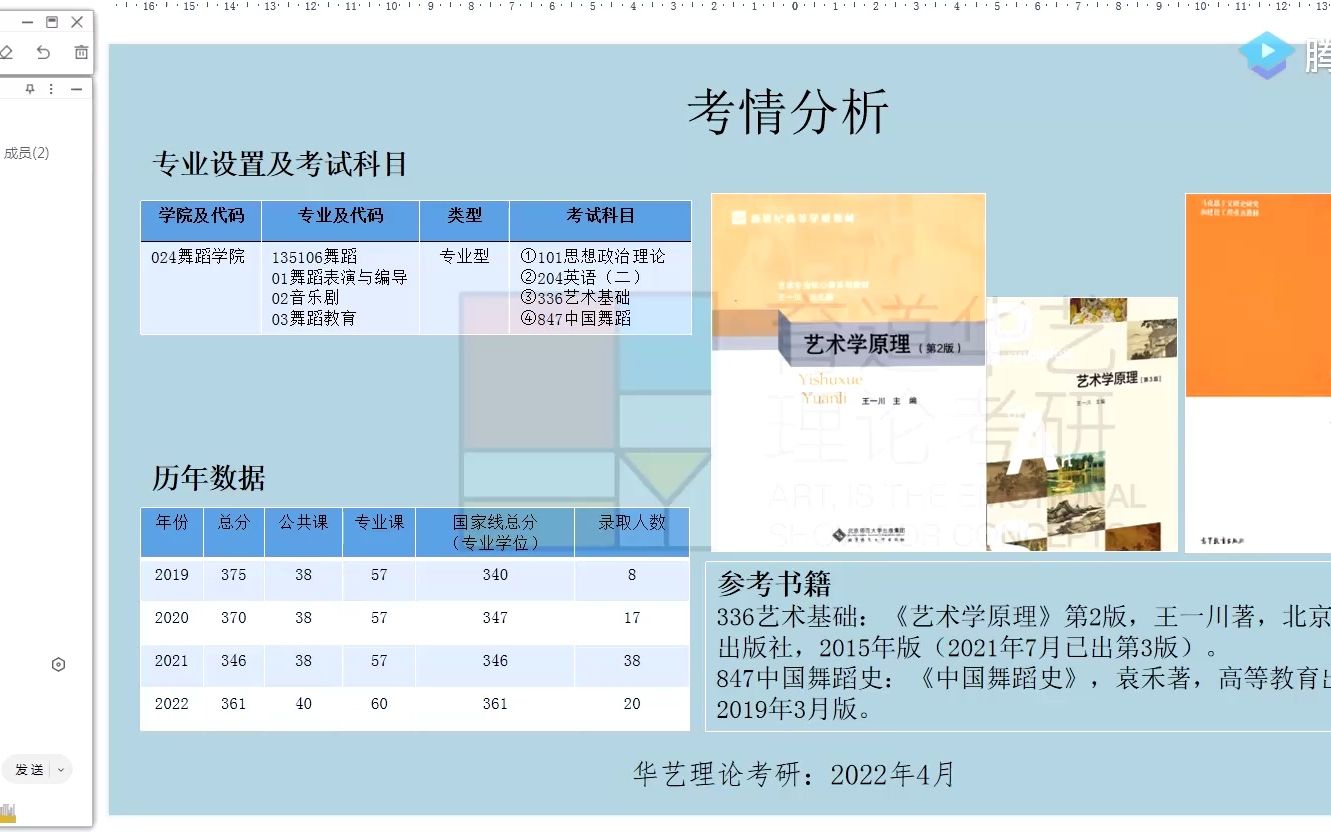 [图]四川师范大学-847中国舞蹈史专业课试听第一课