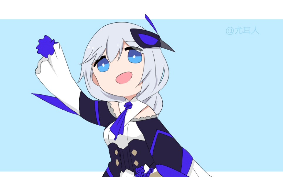 前方高萌最近超火的崩坏三表情包二卡莲老婆八重樱老婆姬子老婆