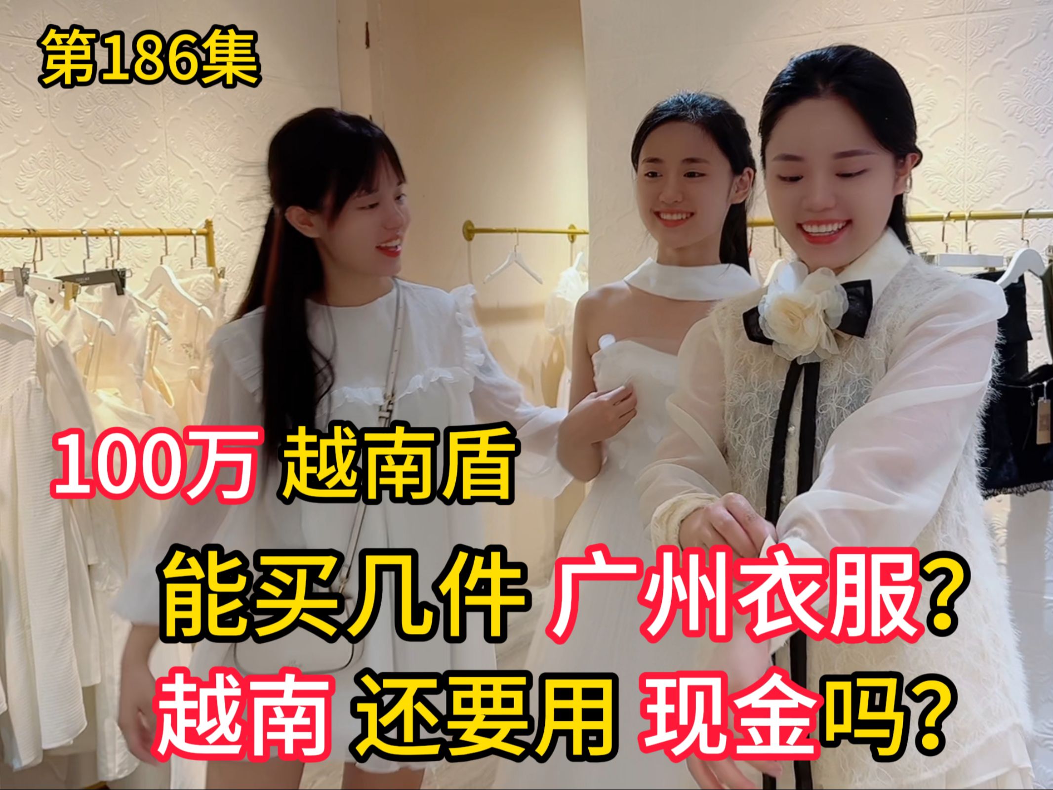 第186集,100万越南盾 能买几件衣服?在越南可以银联支付吗?哔哩哔哩bilibili