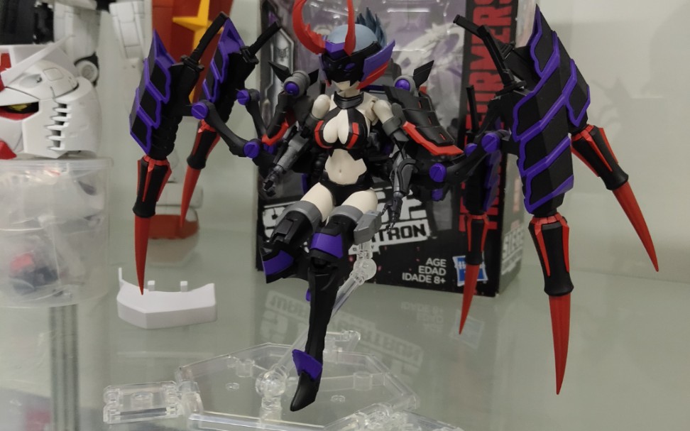 御模道蜘蛛娘的简单改色和寿屋机娘吾妻枫的简单补色