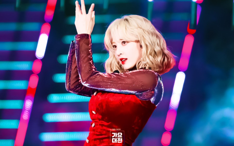 191225 sbs歌谣大战 twice feel special | 朴志效单人直拍