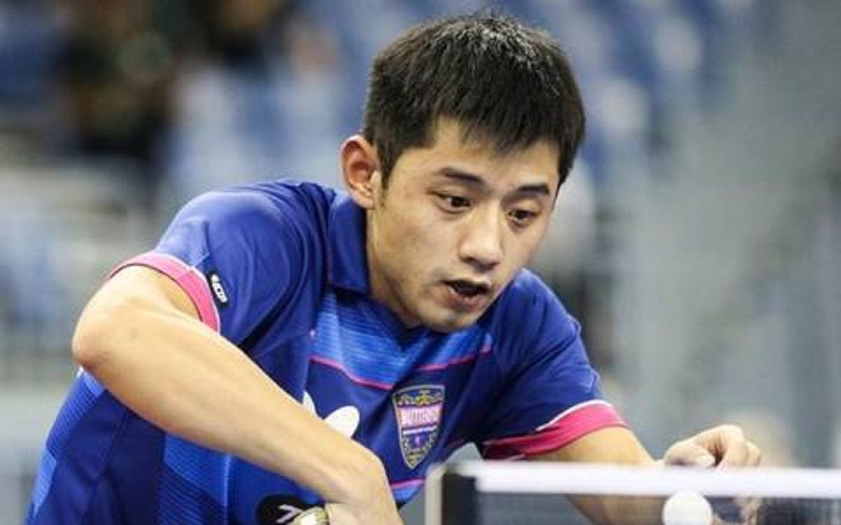 【绝凶虎虎威犹在】2017全运会男单1/16决赛 张继科vs于何一