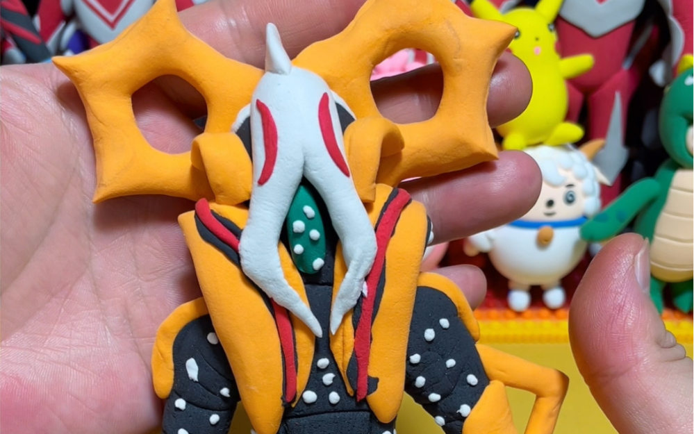 粘土手工时刻:捏奥特曼异次元人基兰勃