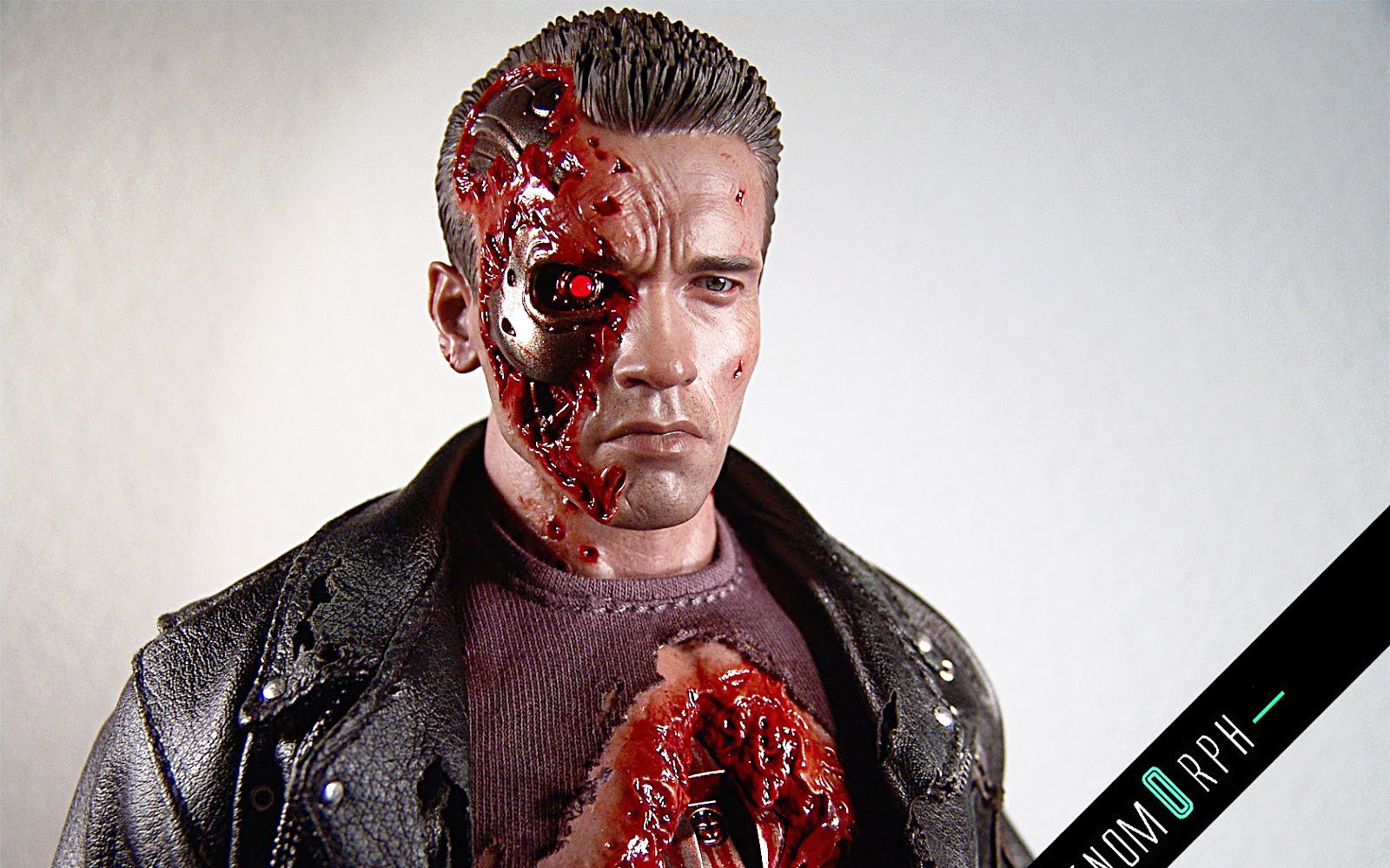 [图]Hot Toys｜DX13《终结者2》T-800战损版~review