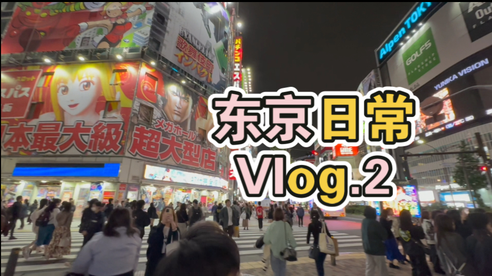 在东京的日常vlog.2:闲逛叶原,新宿,对某些场所望而却步
