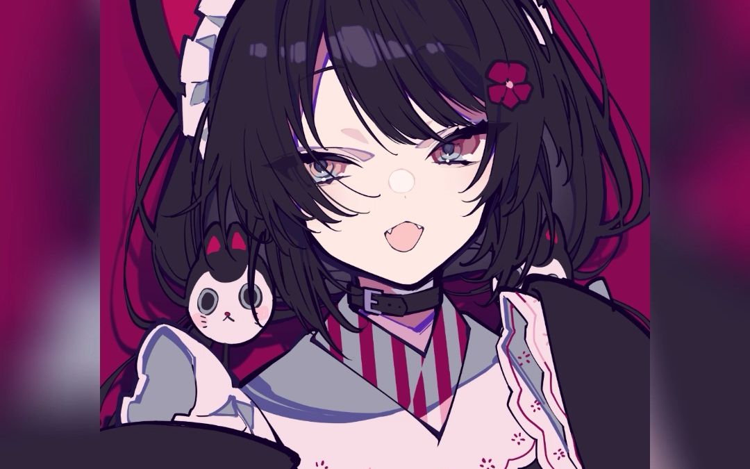 【插画师推荐】插画师望月けい——暗黑系赛璐璐平涂大神,强烈的视觉