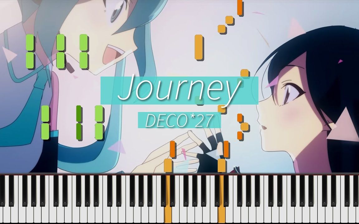 [图]【钢琴/乐谱付】Journey DECO*27【 ちょこらんたん】