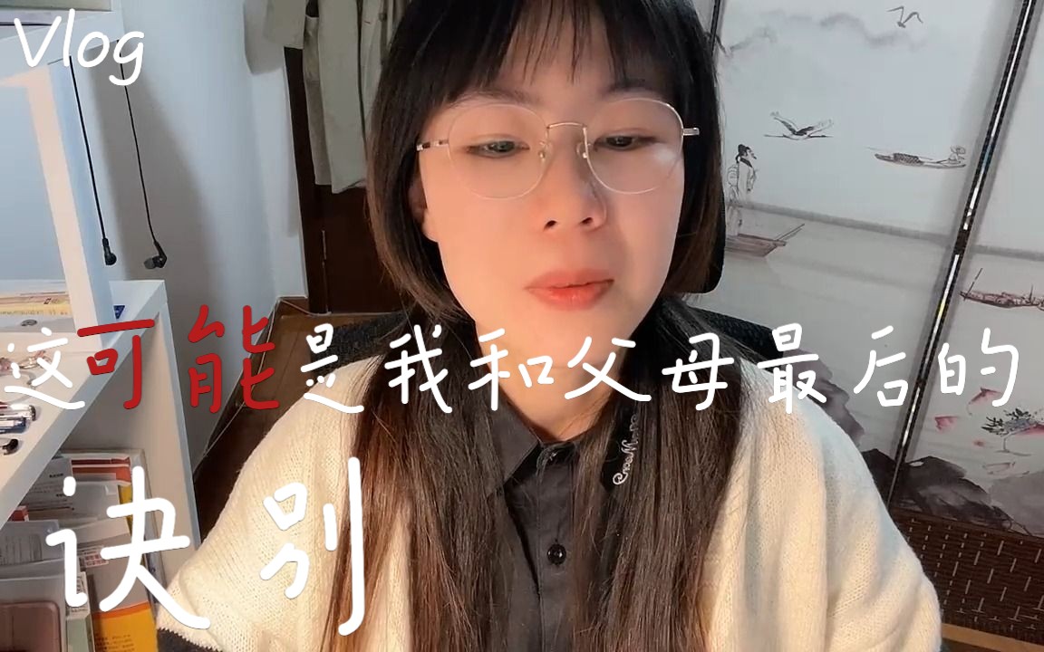 【VLog】这可能是我和父母最后的诀别……哔哩哔哩bilibili