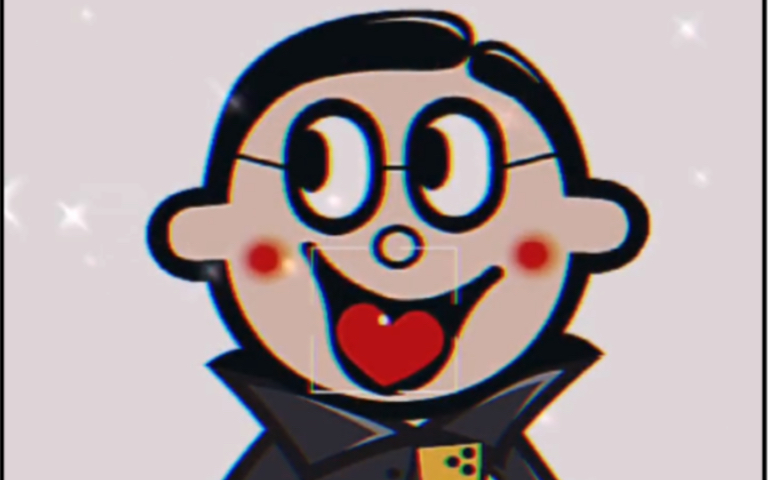 给旺仔加上油头大金表简直就是人类高质量男性本人了