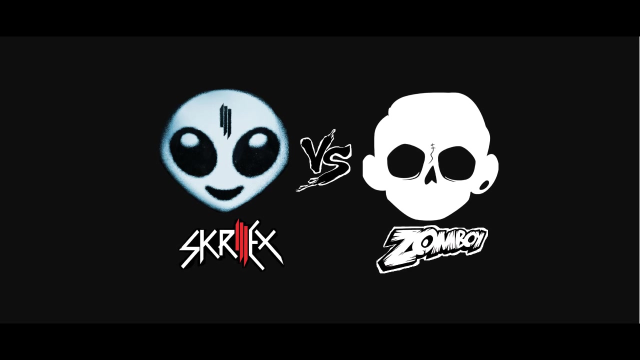 skrillex vs zomboy mega mix songs 2015