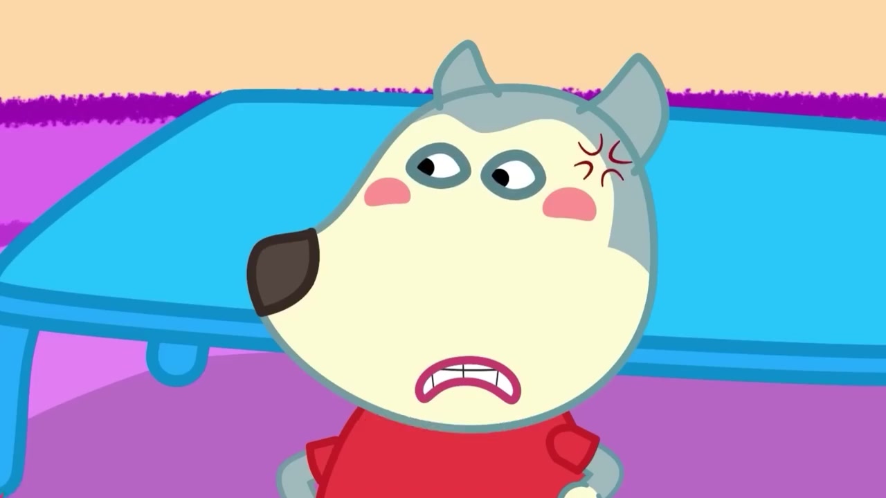 小狼沃夫儿童动画:露西捡到流浪猫,结果它生病了