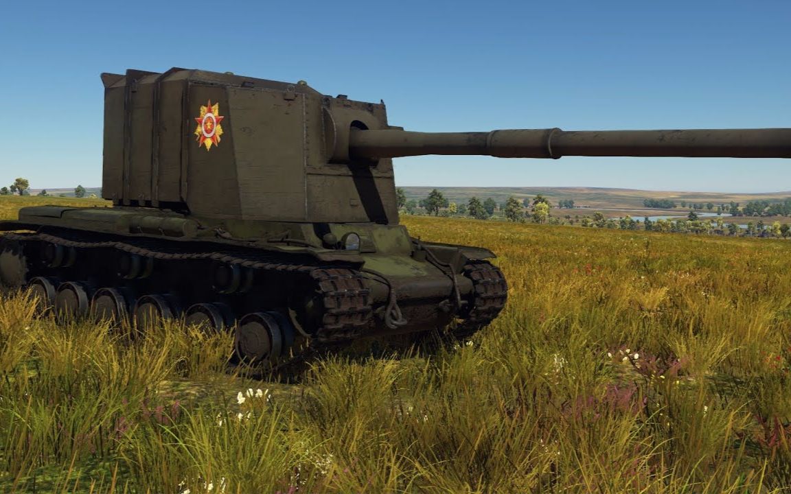 【战争雷霆】英国人的kv2