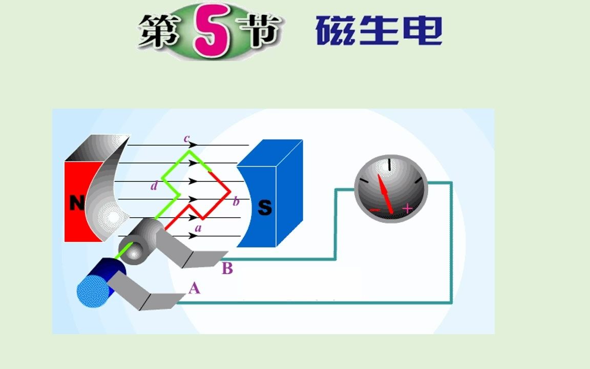 浙教版科学八下15磁生电(2)