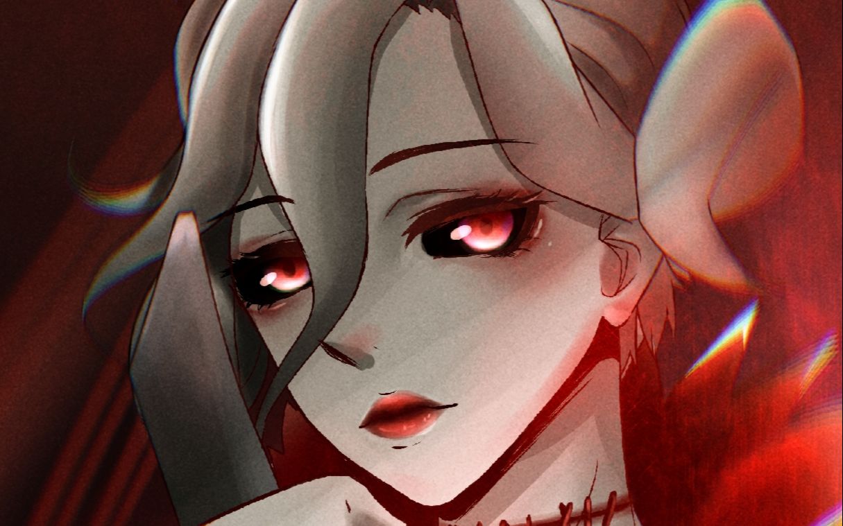 【第五人格/板绘】新监管者玛丽绘画过程