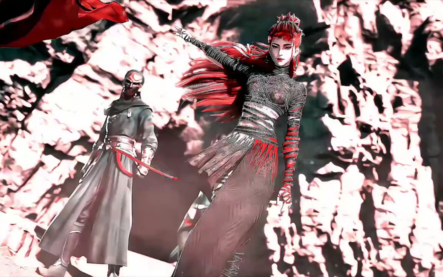 本以为尸祖降臣是个御姐,结果 #画江湖之不良人 #尸祖降臣