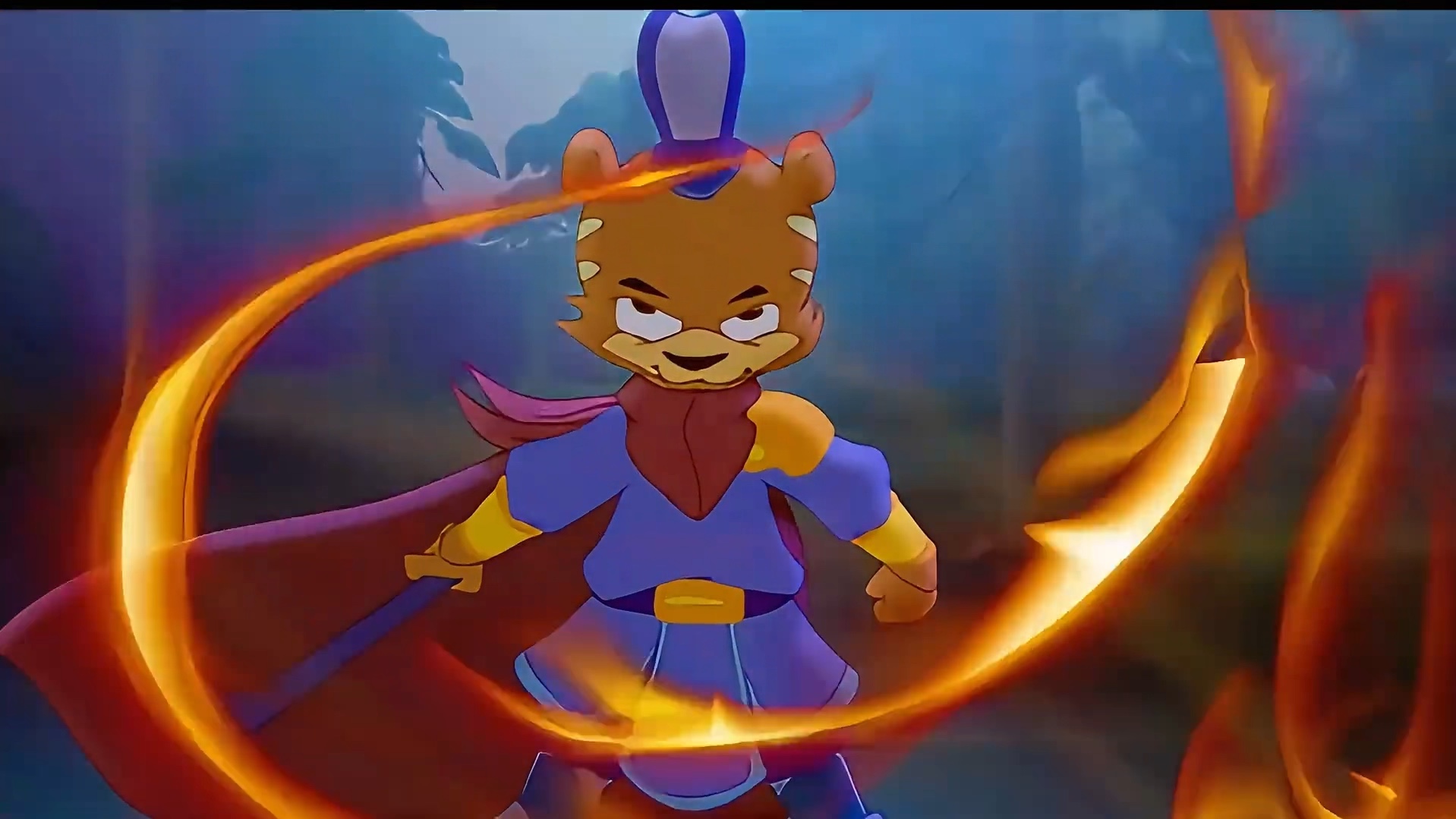 作为国漫舔狗三幻神的黑小虎,刚出场的时候可谓是逼格拉满!