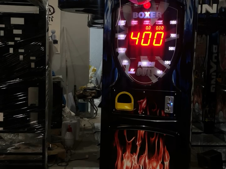 立品动漫拳击机测力机解压发泄测力机