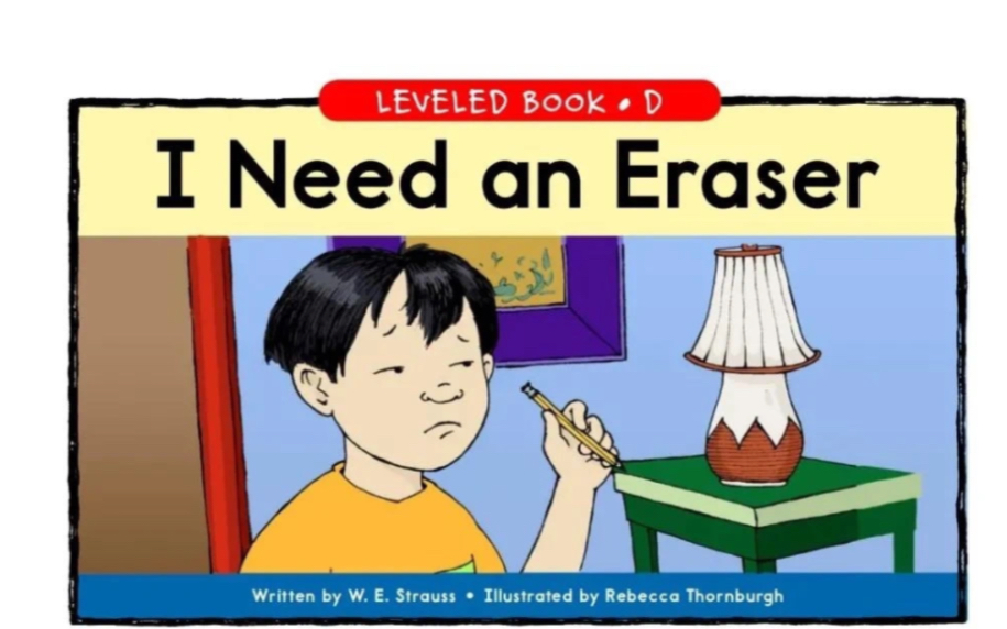 raz-d55 i need an eraser蘇州三年級lucasbb打卡英語原版分級閱讀