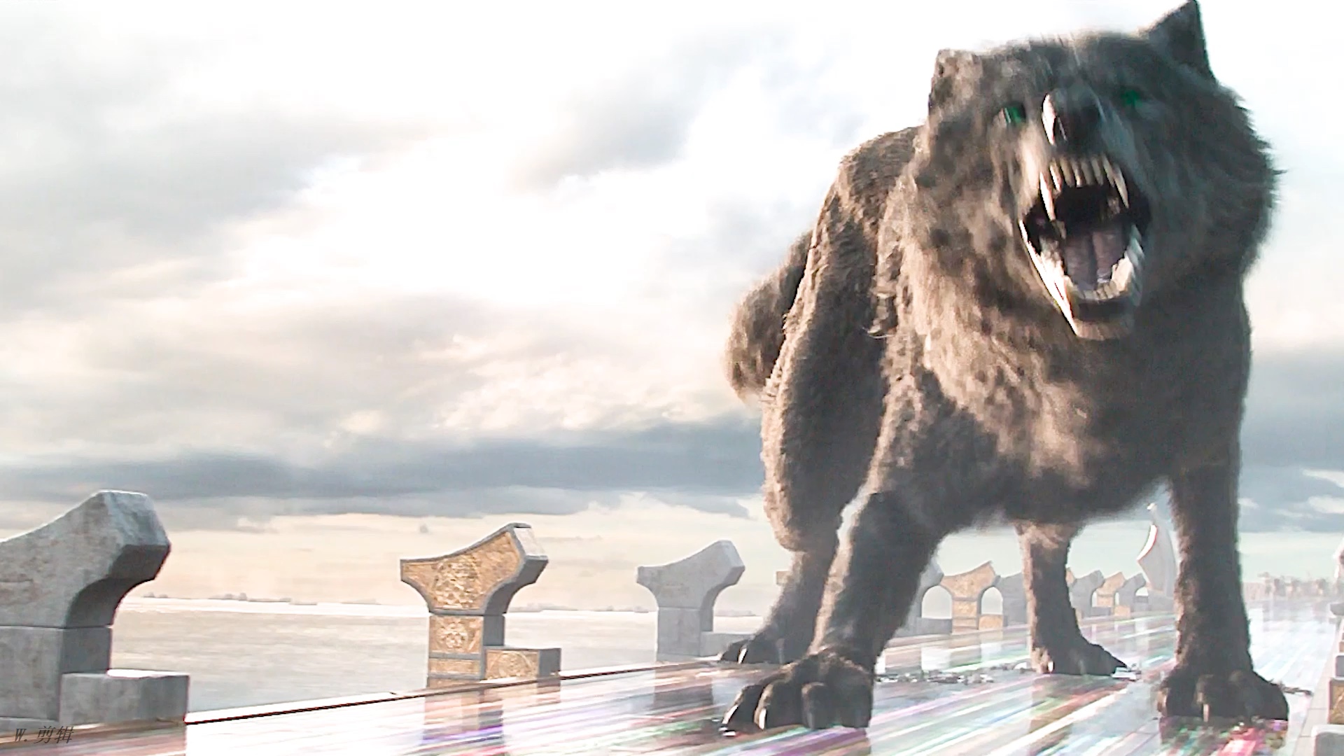 绿巨人大战巨狼芬里尔