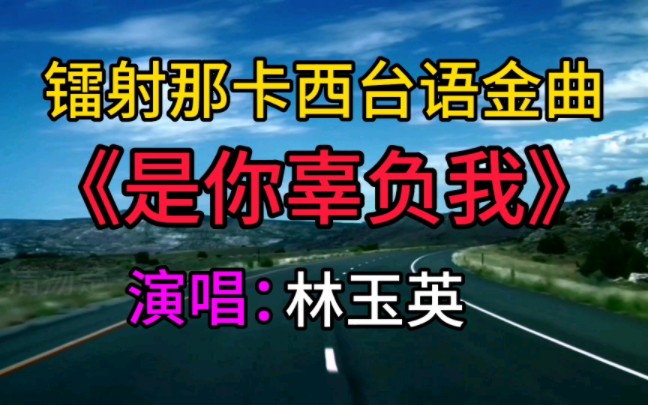 镭射那卡西闽南语歌曲《是你辜负我》林玉英,好听!哔哩哔哩bilibili