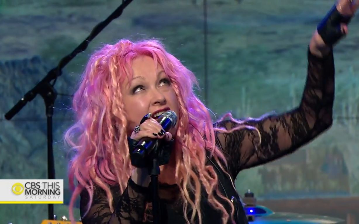 【辛迪也进村】cyndi lauper - funnel of love 2016.05.07