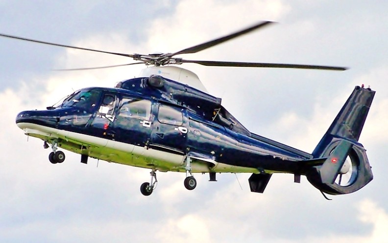 【法国】as-365 海豚直升机 唯美宣传飞行_哔哩哔哩 (゜-゜)つロ 干杯