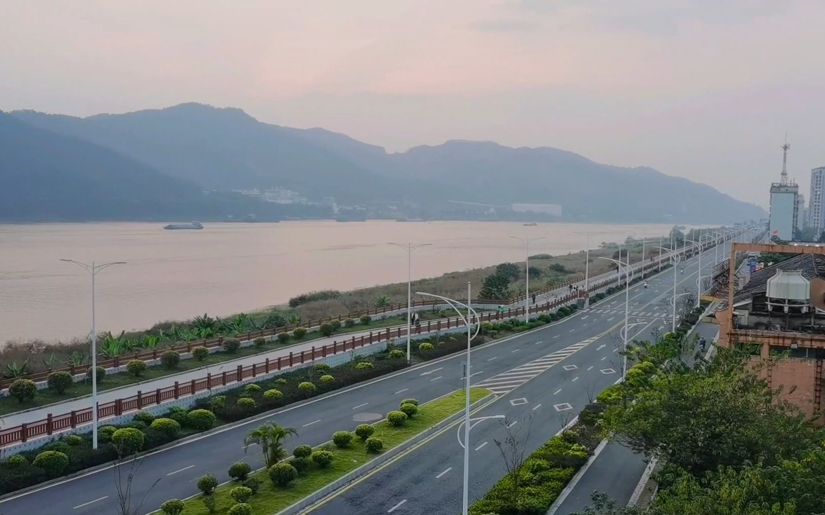 广东-肇庆-江滨堤-引桥-西江大桥-西江河_哔哩哔哩_bilibili