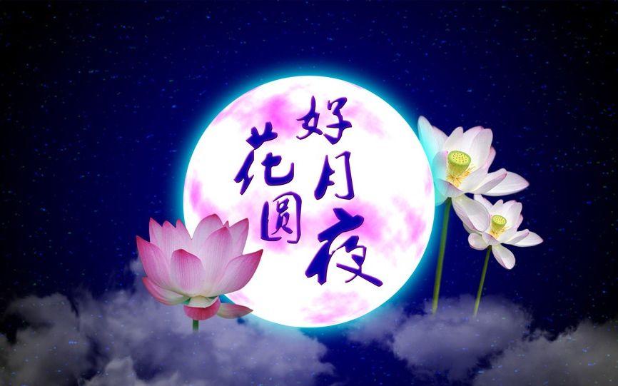 古筝花好月圆夜茗茗中秋献礼