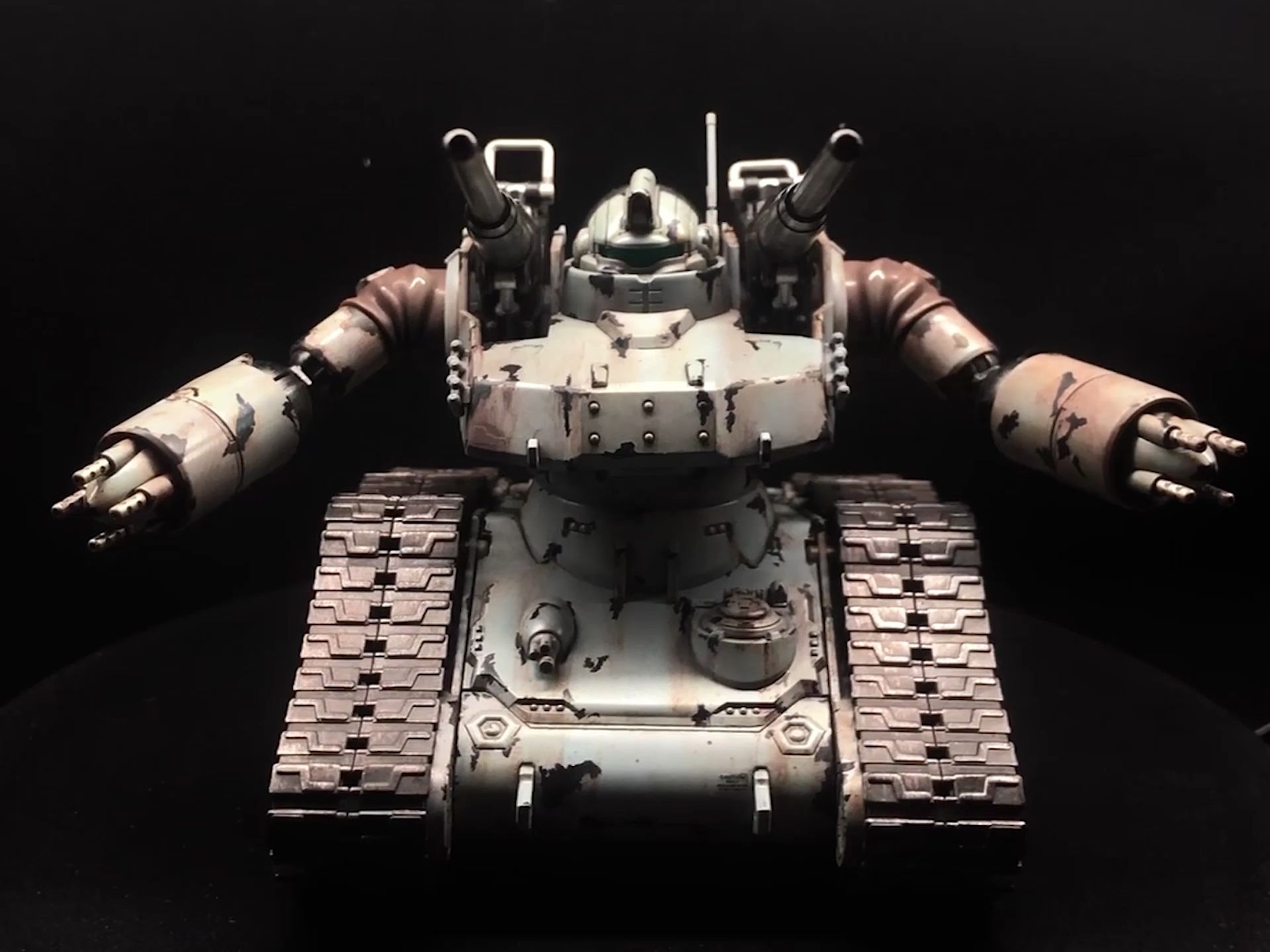 hg钢坦克gto涂装做旧伊拉克成色