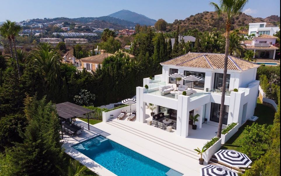 【豪宅欣赏】西班牙马贝拉完全翻新的设计师别墅|villa for sale in