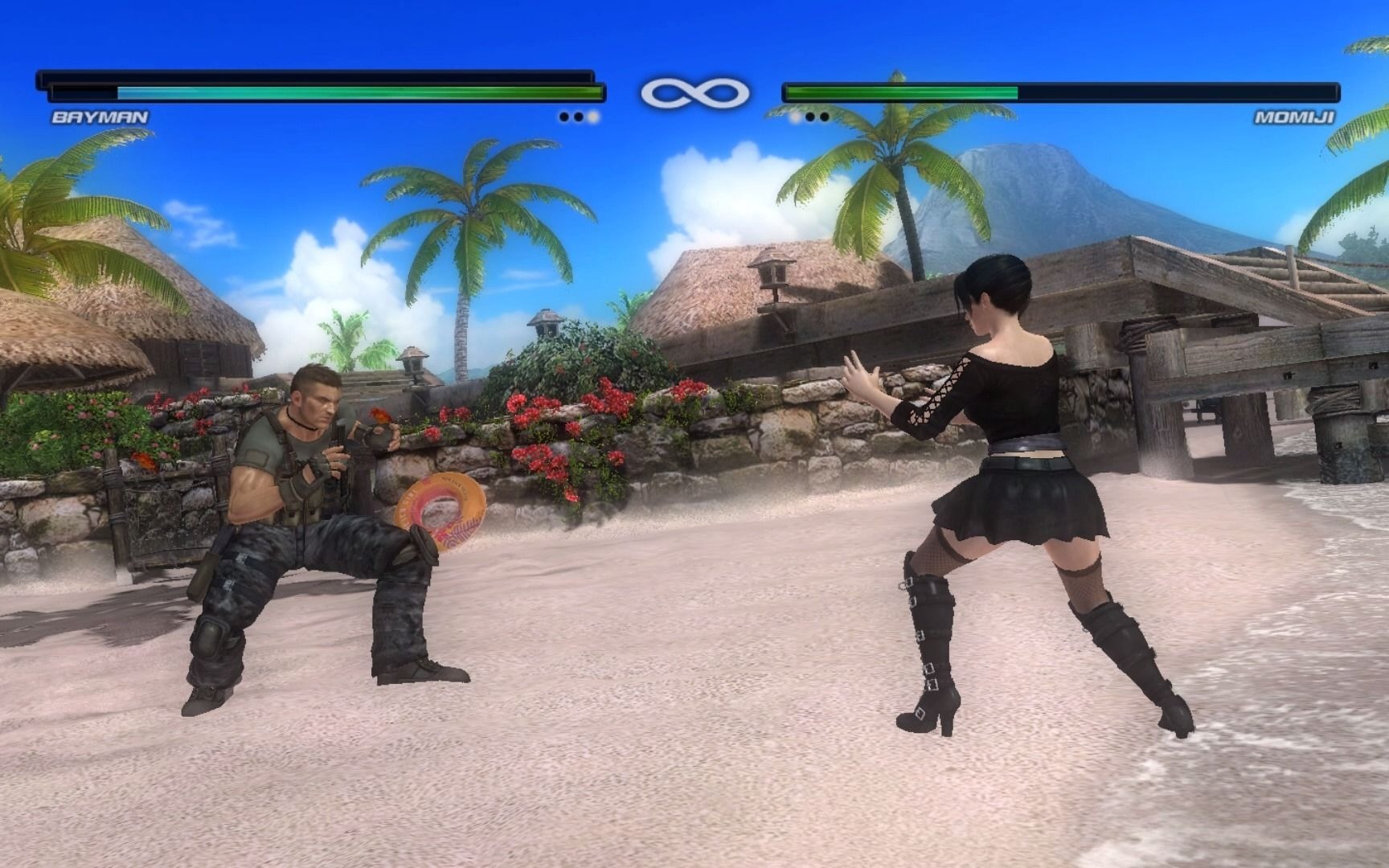 【doa】死或生5 红叶说:我也可以1v2的!_哔哩哔哩_bilibili