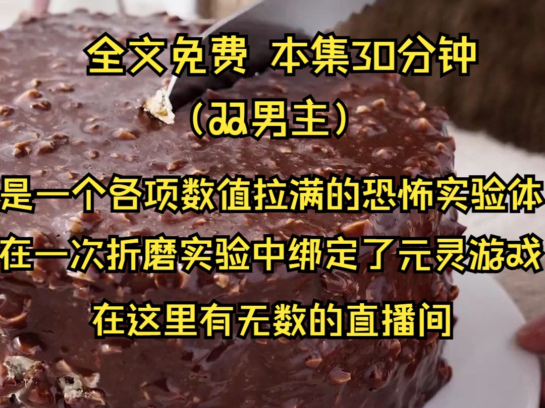 (双男主系列文)我是一个各项数值拉满的恐怖实验体,在一次折磨实验中绑定了元灵游戏,在这里有无数的直播间.成千上万的玩家争得头破血流只为获得...