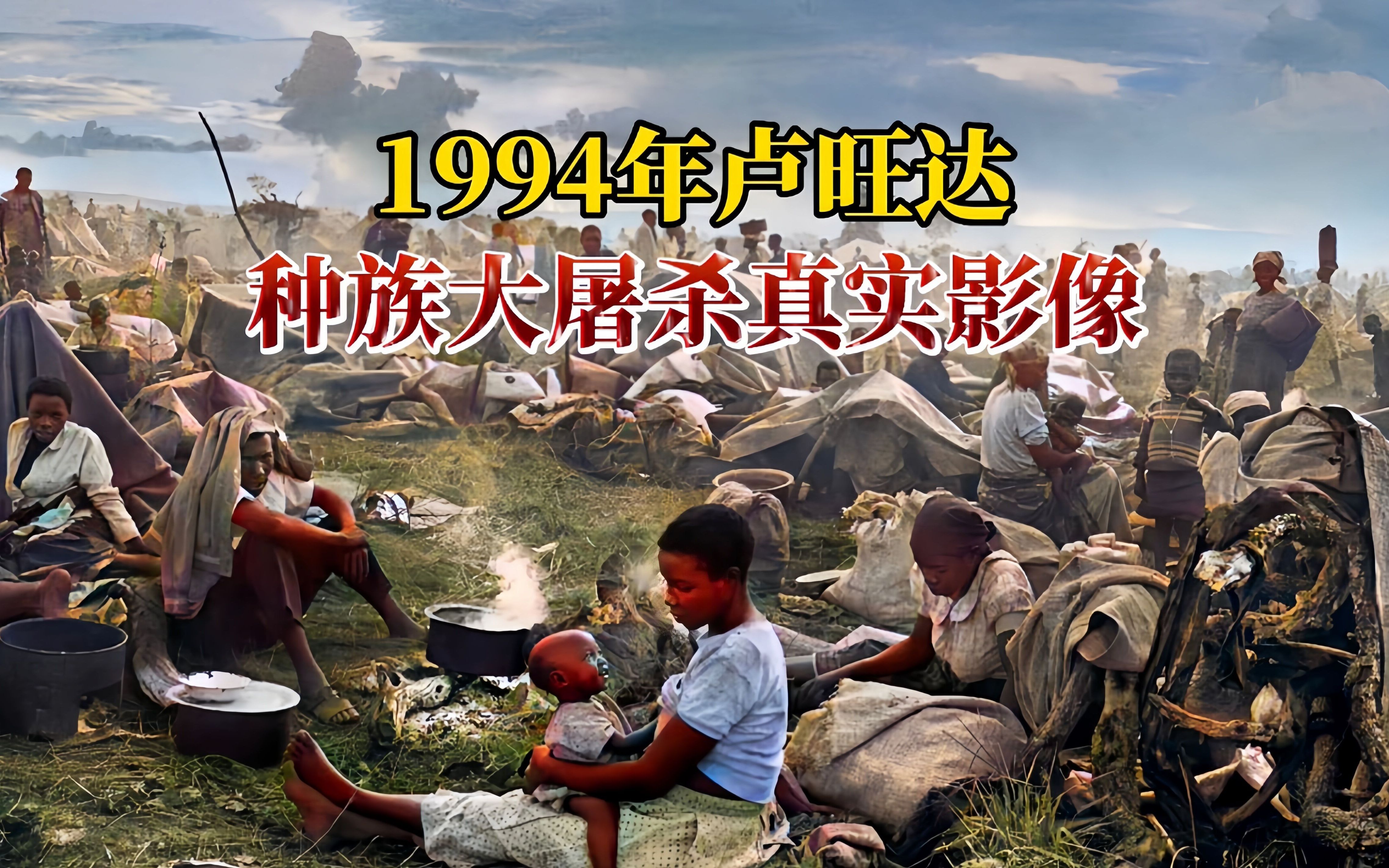 1994年,卢旺达种族大屠杀真实影像!短短三个月上百万人遇害!