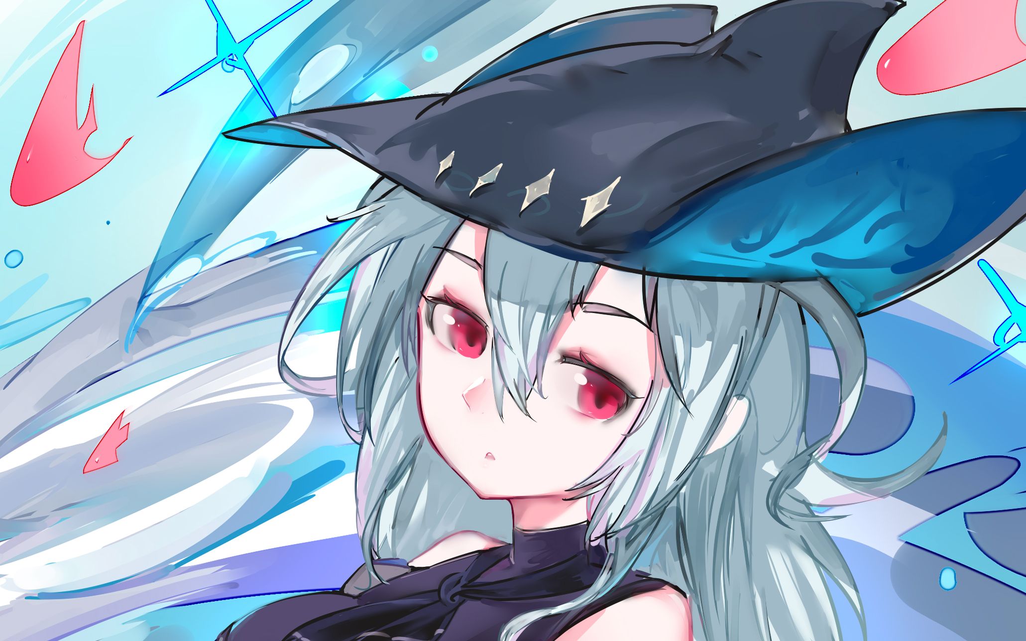 新人渣渣初次投稿 - 明日方舟-斯卡蒂