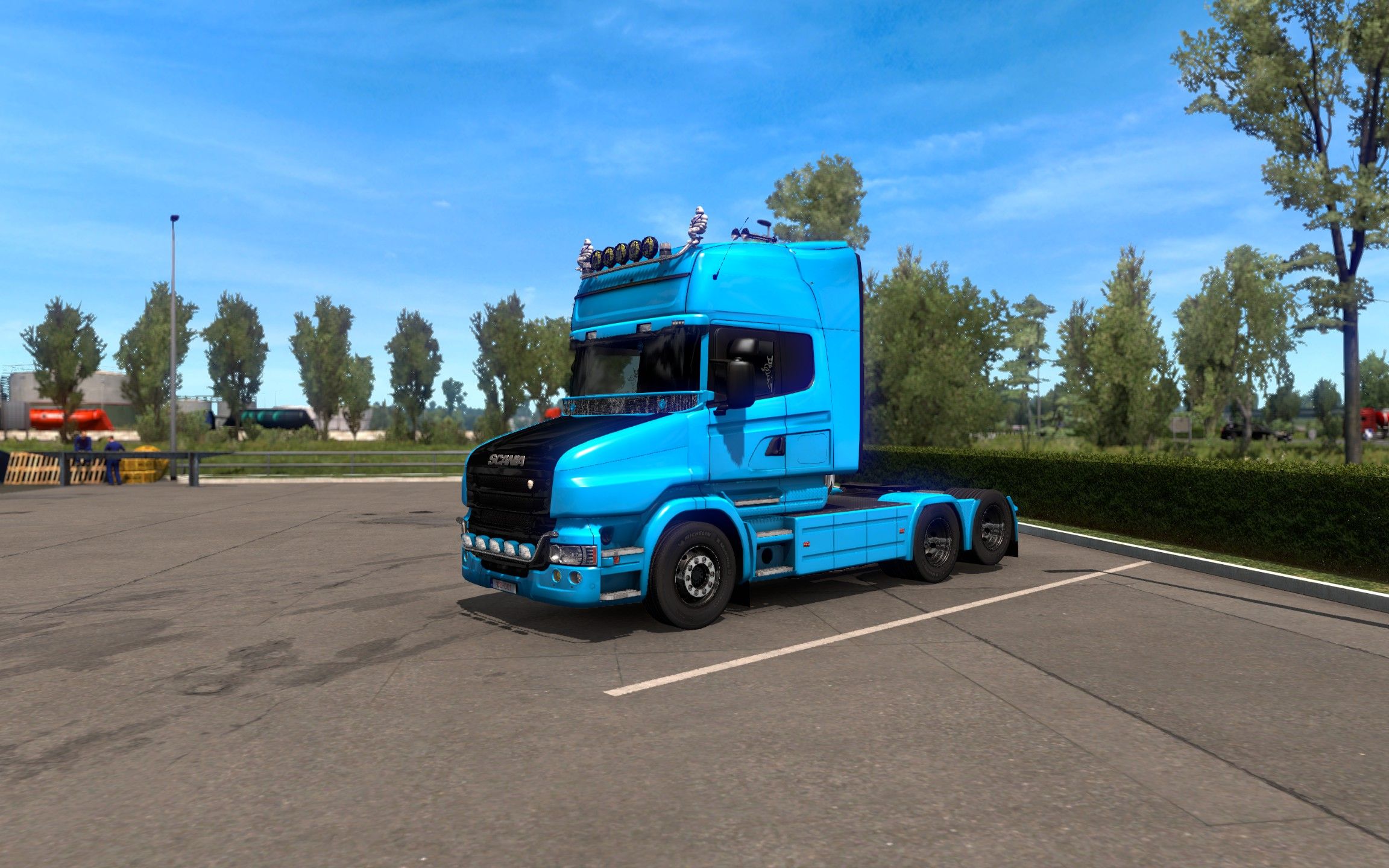 [图]欧洲卡车模拟2- Scania T... V8音效 1.39【加来 - 勒阿弗尔 】