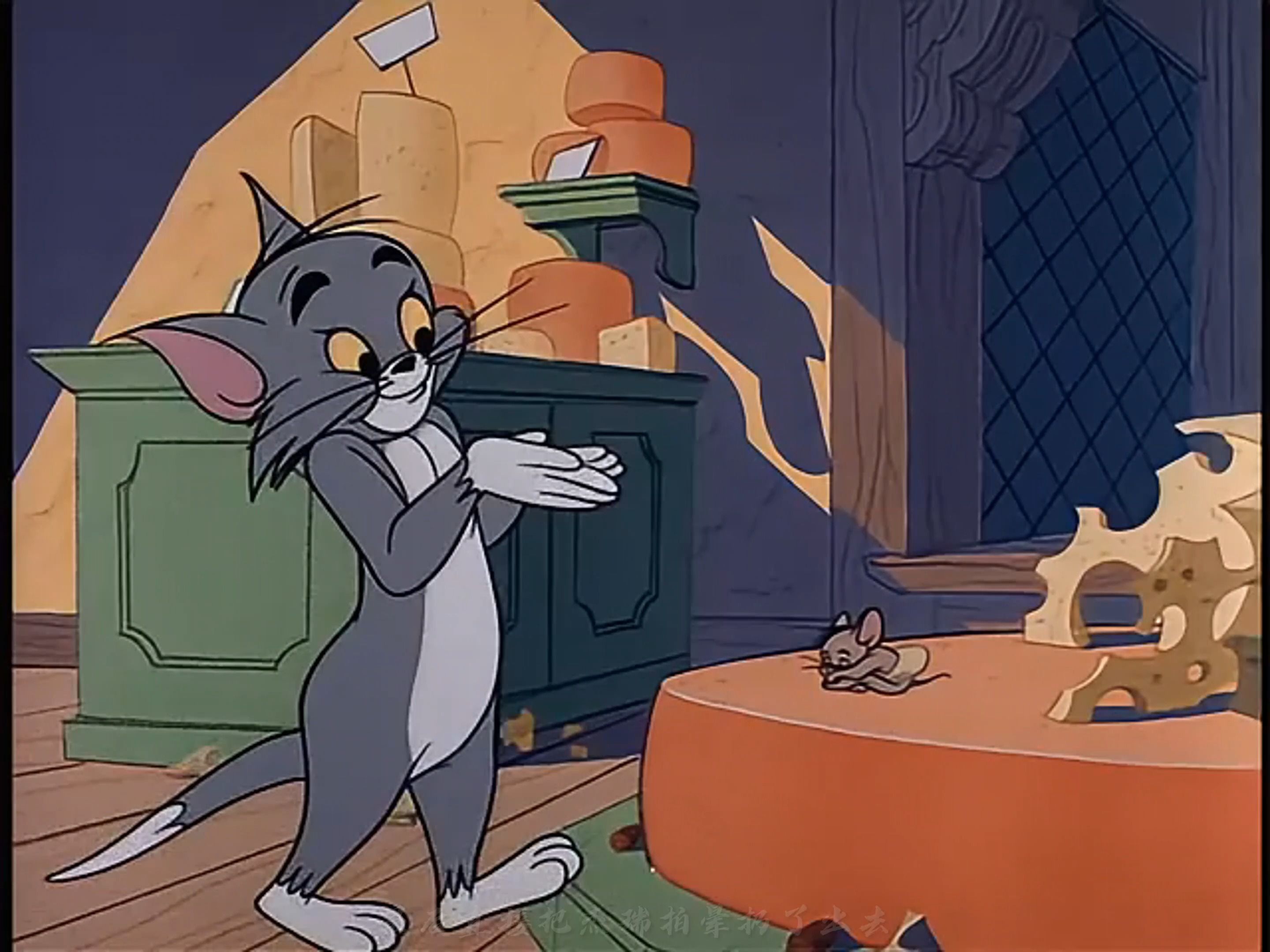 [图]Tom and Jerry|第132集：小雪人喜欢我【4K修复版】（ps：左声道：解说版；右声道：纯享版）