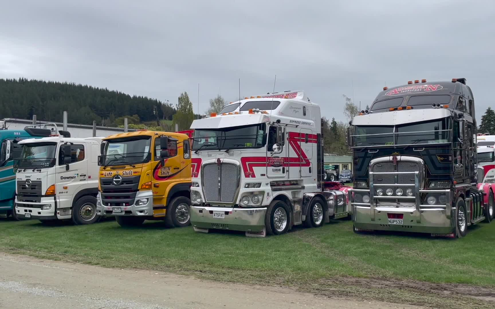 【新西兰】【new zealand trucking media】鸽谷卡车展 