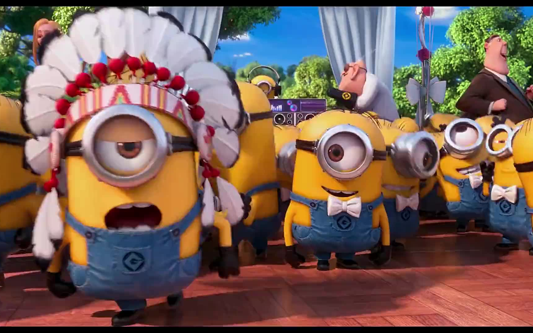 神偷奶爸  The Minions  Y.M.C.A哔哩哔哩bilibili