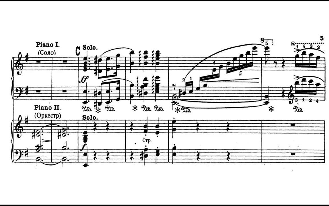 [图]【钢琴伴奏】Chopin Piano Concerto No.1 in E minor Op.11 Accompaniment（肖邦第一钢琴协奏曲乐队部分伴奏）